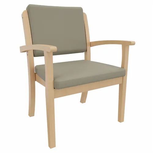 Schwerlaststuhl Alexander XXL – Robuster Stuhl für Schwergewichtige bis 250 kg - Hochwertiger Seniorenstuhl mit gepolstertem Kunstlederbezug und stabiler Holzstruktur. Ideal für komfortables Sitzen, auch bei höherem Gewicht. Made in Germany.