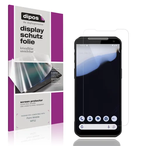 4x Schutzfolie klar für Point Mobile MF52 Displayschutzfolie Folie Display