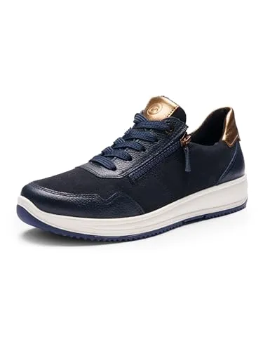 Ara Sneaker Osaka Sneaker - Moderne Sneaker für breite Füße, mit weichem Leder und Frottee-Innenausstattung aus Bambusfaser für schnelles Trocknen. Die Highsoft-Funktion sorgt für hohen Tragekomfort und Flexibilität.