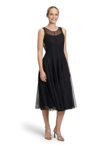 Vera Mont Damen Cocktailkleid figurbetont in schwarz von Vera Mont