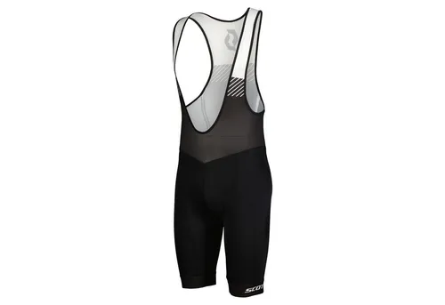 Scott Herren RC Team ++ Bib Shorts XXL schwarz - Kurze Hosen, hochfunktionale Rennrad-Trägerhose mit atmungsaktiven Mesh-Trägern und rutschfestem Sitz für optimale Leistung auf mittleren Distanzen.