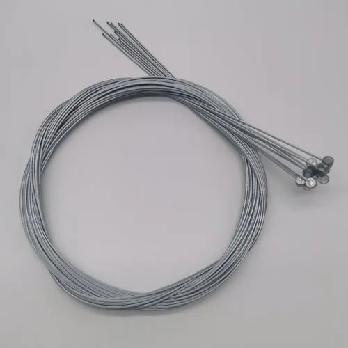 Cyclus 10er Pack Bremszüge MTB/ATB, 2200 mm, 1,5 mm, Silber, Stahl, Bowdenzug