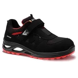 ELTEN Sicherheitsschuhe Hannah XXTL Easy, S1P ESD Sandalen für Damen, Gr. 40 - Arbeits- & Schutzkleidung mit Klettverschluss für einfaches An- und Ausziehen, atmungsaktiv und antistatisch, ideal für Industrie und Handwerk.