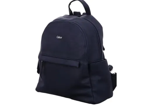 Gabor bags Mina Damen City Rucksack - 13 L Blau, lässiger Begleiter mit praktischem Design und flexiblem Tragekomfort