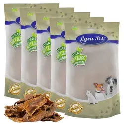 Lyra Pet® Dörrfleisch Chips 5 kg - Hundefutter: Hochwertige Dörrfleisch Chips aus 100% Rind, schonend getrocknet, fettarm und ideal für die Zahnpflege. Extra langer Kaugenuss für Ihren Hund!