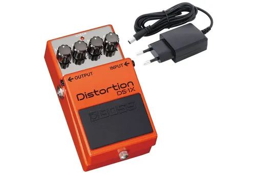 Boss by Roland E-Gitarre Boss DS-1X Special Distortion Pedal mit Netzteil, Verzerrer, Verzerrer