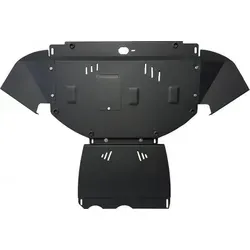 Stahl Unterfahrschutz-Set für Audi A4 B6 mit Schaltgetriebe Diesel/Benzin