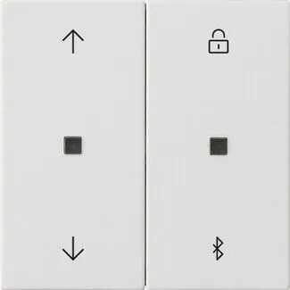 Gira 536727 S3000 Jalousie- + Schaltuhr BT System 55 - Smart Home Jalousie- und Schaltuhr mit Bluetooth für einfache Steuerung von Jalousien und Beleuchtung via App. Programmierbare Schaltzeitpunkte und Astro-Funktion für mehr Komfort.