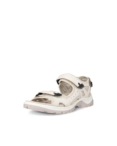 ECCO Damen Ecco Offroad Sandalen, Limestone, 38 EU - Wanderschuhe mit direkt aufgeschäumter Polyurethan-Zwischensohle für höchste Dämpfung und Stabilität. Ideal für komfortable Wanderungen und Outdoor-Aktivitäten.