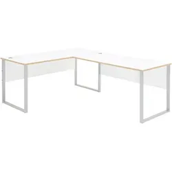Innostyle Schreibtisch Memphis Eckschreibtisch 223x77x170cm - Kinderschreibtisch mit Kabeldurchführung, ideal für ein aufgeräumtes Arbeitsumfeld ohne Kabelsalat.