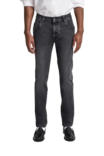 5-Pocket-Jeans BUGATTI für Herren, Gr. 34, grau von Bugatti