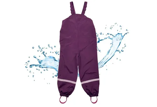 BMS Regen- und Matschhose atmungsaktive Regenlatzhose für Kinder - 100% wasserdicht atmungsaktiv & robust