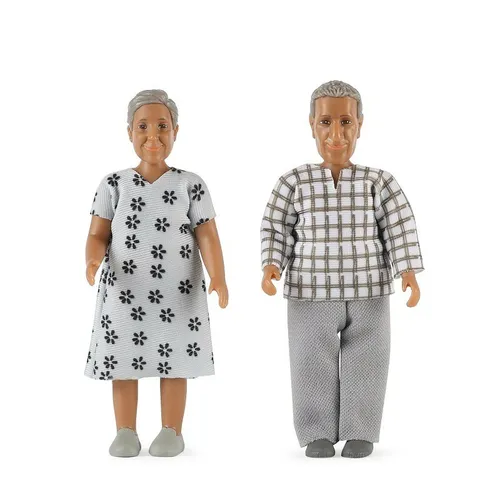 Lundby 60.8086 - Smaland Familie Oma Opa - Nikki - Großeltern - 1:18