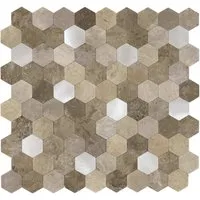 Produktbild Dalsys Hexagon Wandpaneele selbstklebend 0,88m²
