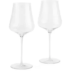 Gabriel-Glas - 2er Set Gold Edition, mundgeblasenes österreichisches Kristall-Weinglas für ein elegantes Weinerlebnis