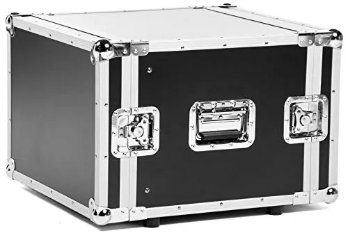 TEGO PRO 27150 Rack 8 HE Double Door Effektrack Endstufenrack 43 cm tief