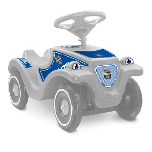 Folien Set Polizei für BIG Bobby Car Classic Rutschauto Spielauto R194