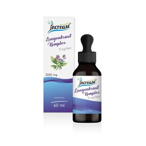 Liposomale Lungenkraut Komplex Tropfen hochdosiert