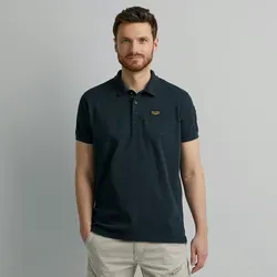 PME Legend Trackway Poloshirt - Sky Captain, Größe XL - Modisches Poloshirt für Herren mit Kragen, 95% Baumwolle für hohen Tragekomfort, ideal für jede Jahreszeit und perfekt kombinierbar mit Jeans.
