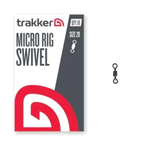 Trakker Micro Rig Wirbel, Größe 20, 10 Stück
