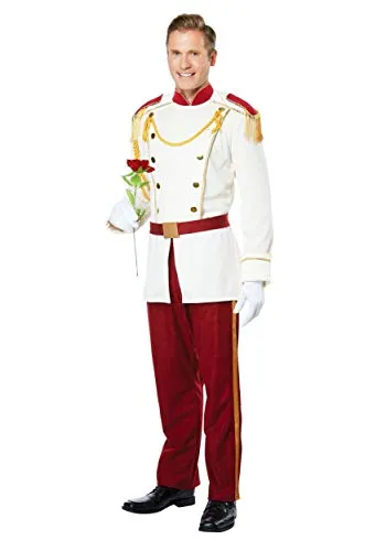California Costumes Royal Storybook Prinz Kostüm für Herren, XL - Kostüme für Erwachsene, stilvolles Prinz Kostüm mit elastischer Hose und eleganter Jacke, ideal für Karneval oder Themenpartys.
