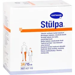 Stülpa Rolle 3 R 8 cm x 15 m - Ideale Verbandlösung für Fuss, Arm und Kopf - Arzneimittel zur Wundversorgung, bietet hohe Flexibilität und sicheren Halt für optimale Heilung.