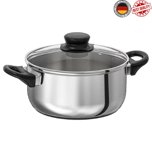 Produktbild Hensslers Kochtopf, silber, Edelstahl Ø: 20 cm