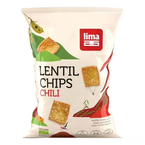 Linsen Chips - Chili 90g | LIMA FOOD