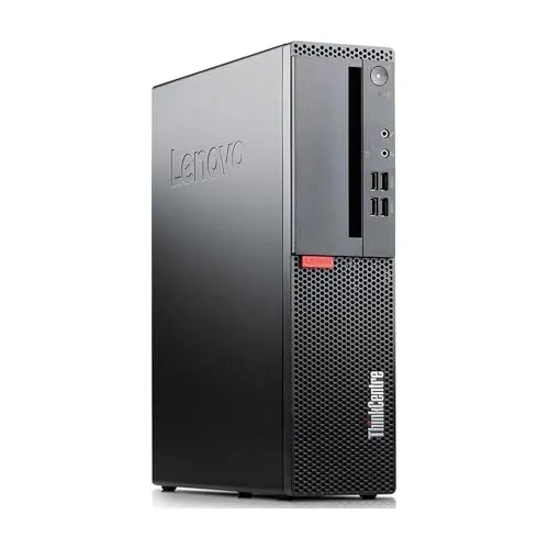 Lenovo ThinkCentre SFF, Desktop-PC, Intel i7-6700 4 Core 3,40 GHz, RAM 32 GB SSD 1000 GB, Desktop-PC mit Libre Office (Generalüberholt)