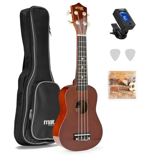 MAX UKEY Ukulele Komplett Set 21