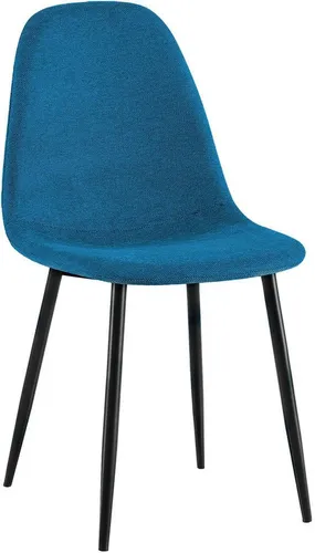 furnicato Esszimmerstuhl Napier blau 88x44x51 cm