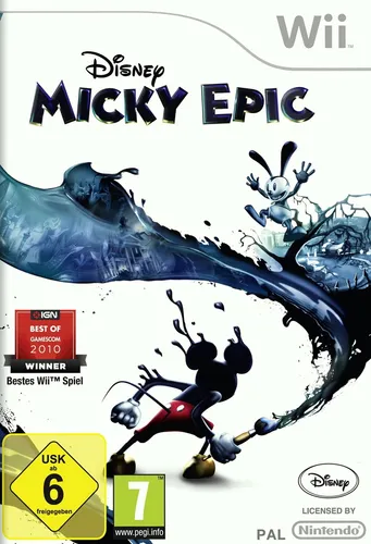 Disney Micky Epic: Abenteuer mit Mickey Mouse - Action-Adventure Spiel, das die kreative Fantasie fördert und spannende Erlebnisse in der Disney-Welt bietet.
