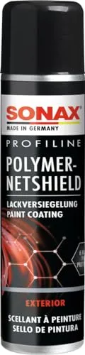 SONAX PROFILINE PolymerNetShield (340 ml) - Wachsfreie Lackversiegelung mit 6 Monaten Hybridschutz - Autopflege & Motorradpflege: Schützt Ihren Lack 6 Monate lang mit Net-Protection-Technology für einen brillanten Glanz und einfachen Schmutzabweis.