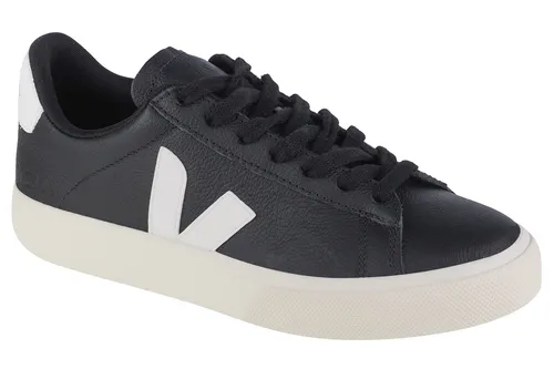 Veja Damen Sneakers Schwarz 41 EU - Damen-Sneaker aus hochwertigem Glattleder, stilvoll und nachhaltig für den Alltag.