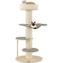 COSTWAY Kratzbaum 120cm Holz