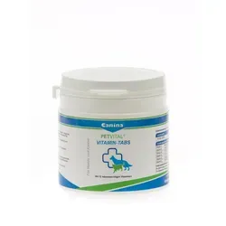 Petvital Vitamin Tabs vet. 50 St - Rezeptfreie Vitamine für Hunde, hochwertige Tabletten für optimale Gesundheit
