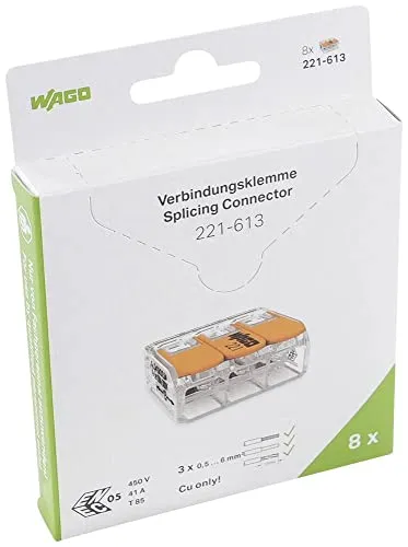 WAGO Verbindungsklemmen 221-613 von WAGO