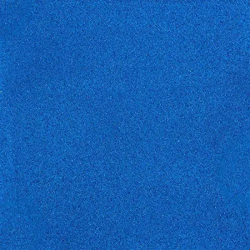 Eurosand Farbsand, Dekosand farbig ca 0,5 mm. 1 KG in BLAU -90