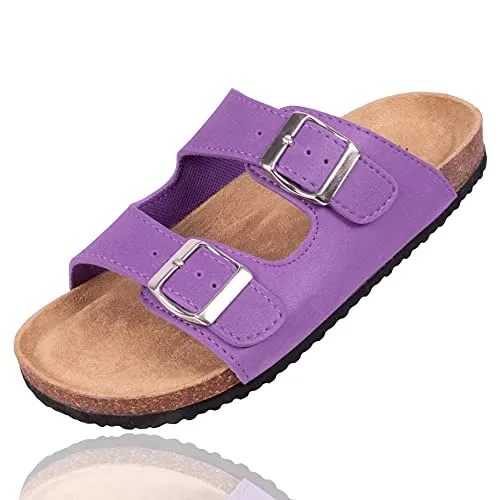 Bock op Kölle Schuhe Schöne Damen Pantoletten Blumen oder Pastell, praktische Arbeitsschuhe, Hausschuhe (Flieder (helllila), Numeric_41)