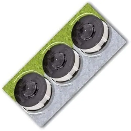 Ersatzfadenspule für Rasentrimmer Fadenspule Gardenline - Einhell - King Craft - Top Craft 3 x