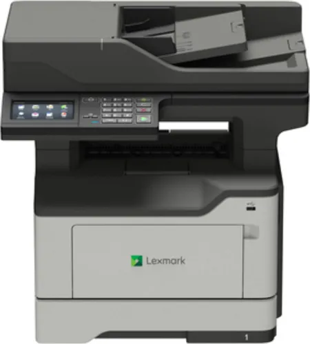 Lexmark MX521ade - Multifunktions-Laserdrucker mit Duplex-Funktion - Drucker mit 44 Seiten/Minute, Duplexdruck und Farbscanning, ideal für hohe Druckvolumen in Büros. Maximale monatliche Auslastung von 120.000 Seiten.