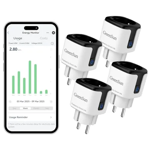 GreenSun Stromzähler für Steckdose