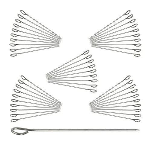 Rouladennadeln edelstahl Spicknadeln Fleischspieße Cocktailspieße rostfrei