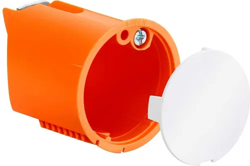 Kaiser 9248-01 WANDANSCHLUSS-DOSE - Luftdicht und kompakt - Luftdichte Wandleuchten-Anschlussdose mit 45 mm Tiefe, ideal für sichere Leitungsauslässe. Robustes Design für einfache Installation in Hohlwänden.