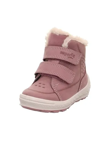 Superfit Mädchen Groovy 2.0 Gore-Tex Stiefel in Lila - Stiefel für Mädchen mit GORE-TEX Membrane für optimalen Wetterschutz und atmungsaktiven Komfort. Ideal für aktive Kinder mit herausnehmbarer Einlegesohle und zwei Klettverschlüssen für perfekten Halt.