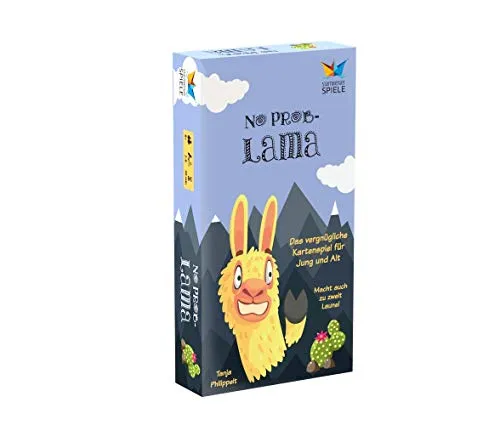 Starnberger Spiele - No Prob-Lama - Lustiges Kartenspiel für die ganze Familie - Geschenk für Lama- und Alpaka-Fans