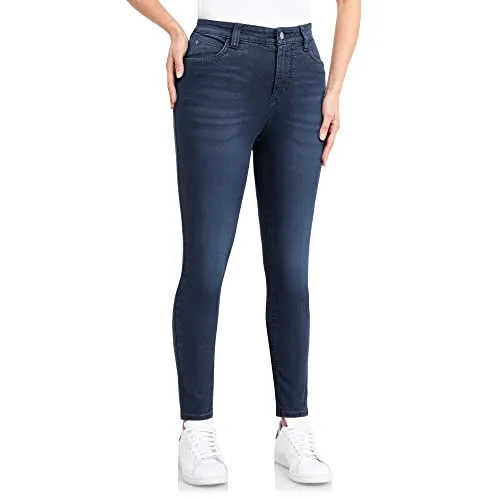 Wonderjeans® High Waist Blue Denim Super Wash (W36/L32) - Hochwertige Skinny Jeans in W36/L32, perfekte Passform durch Slim Fit und hohe Leibhöhe, ideal für einen trendigen Look.