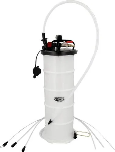 KS TOOLS 1x Füll-Entnahmepumpe 160.0865 - KFZ-Werkzeuge mit 6,5 l Volumen, ideal für präzises Befüllen und Entnehmen bei bis zu 11 bar Arbeitsdruck, inkl. Sortimentskasten für optimale Organisation.