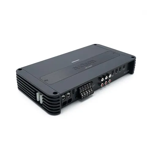 Audison SR 5.600 – 5-Kanal-Verstärker Class AB/D, 4x115W + 1x550W @ 2 Ohm, kompakte Lösung für Front + Sub High-Dynamic-Systeme
