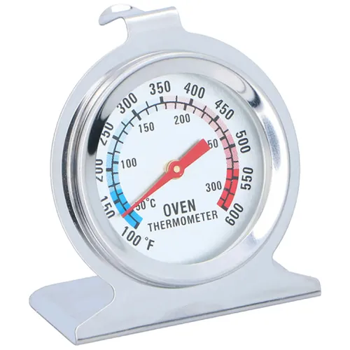 BACKOFENTHERMOMETER 300° C aus Edelstahl Bratofen Backofen Küchen Thermometer 80